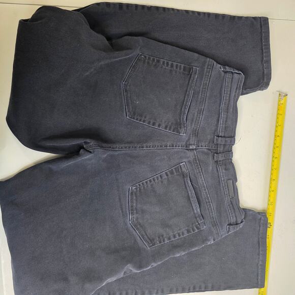 Gloria Vanerbuilt, Black Denim Jeans, Size Medium - Picture 6 of 7